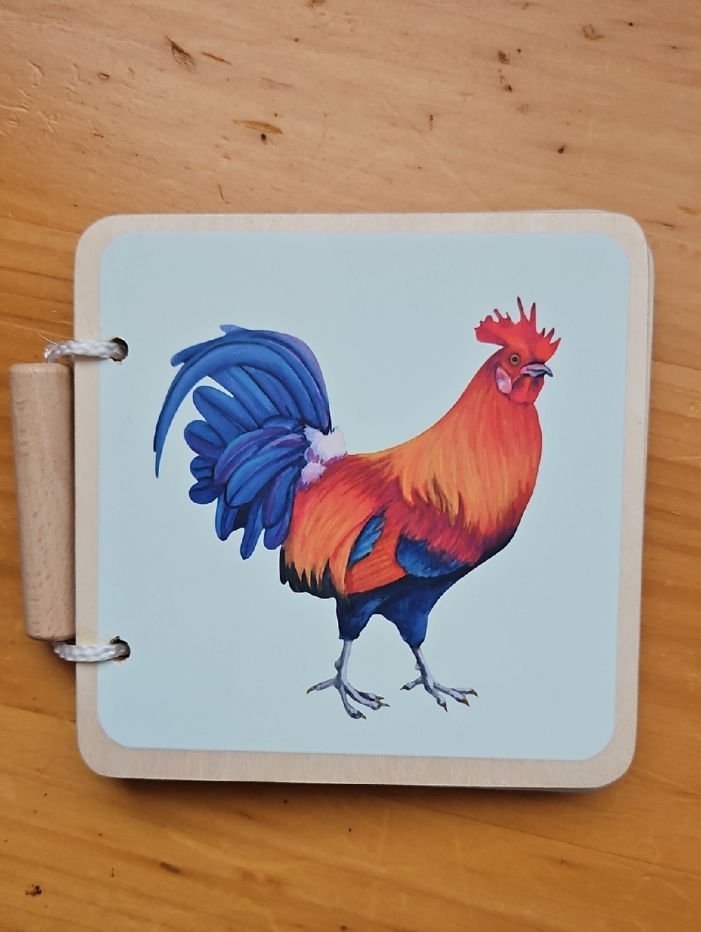 Lovevery Wooden Farm Animals Board Book